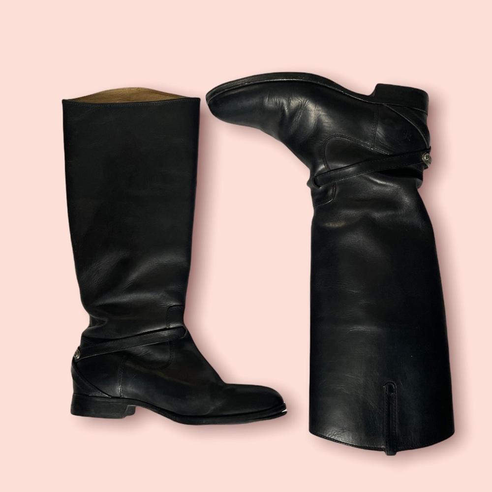 Frye Lindsay Plate Riding Boots